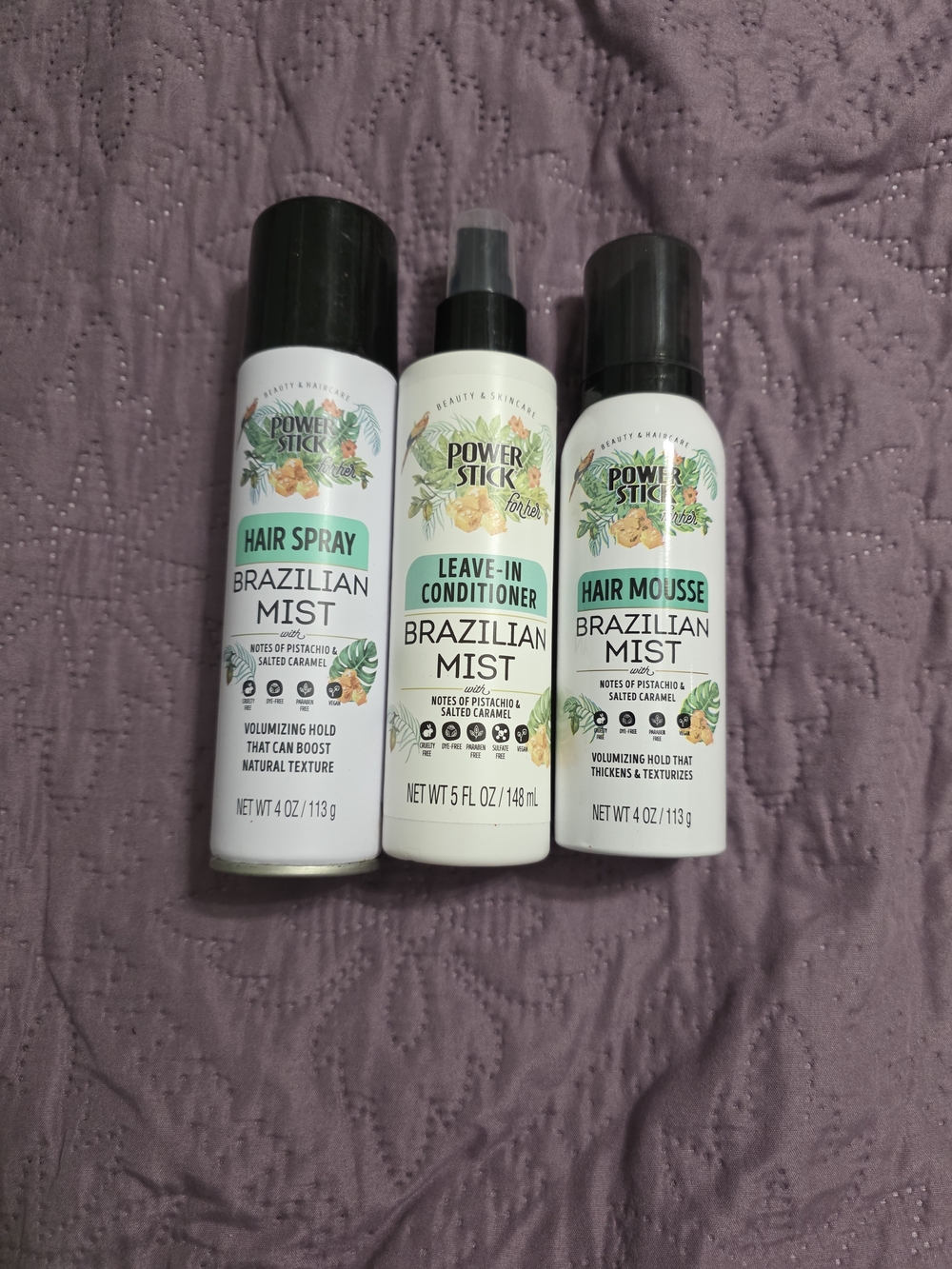 Brazilian Mist SET OF 3 Hair Care